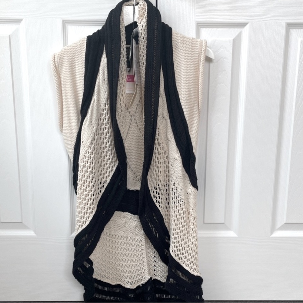 Open Knit Women's Cardigan Sweater